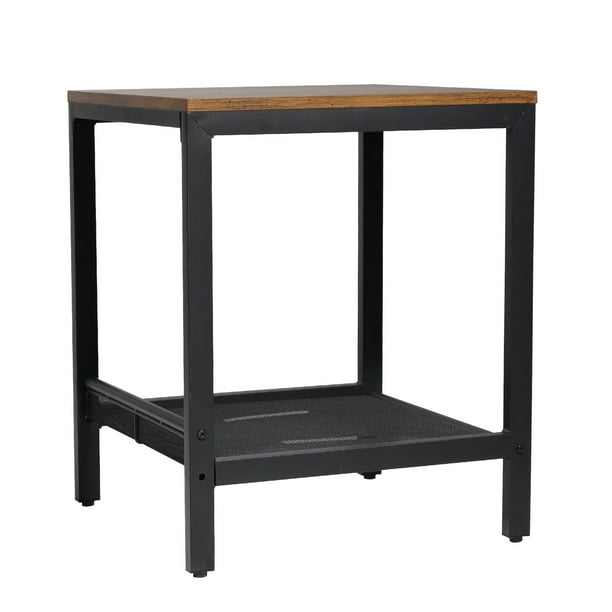 Details about SmileMart Metal Side Table Industrial Round End Table with Storage Rack Set of 2 Details about SmileMart Metal Side Table Industrial Round End Table with Storage Rack Set of 2